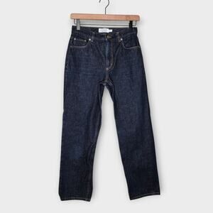 Stockholm Atelier & Other Stories Womens Dark Blue Straight Leg Jeans Sz 26